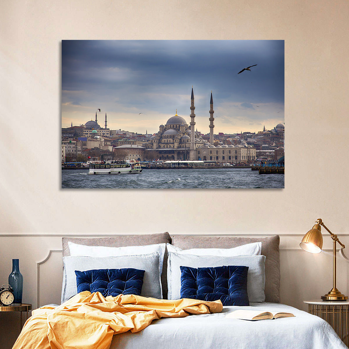 Istanbul Skyline Wall Art