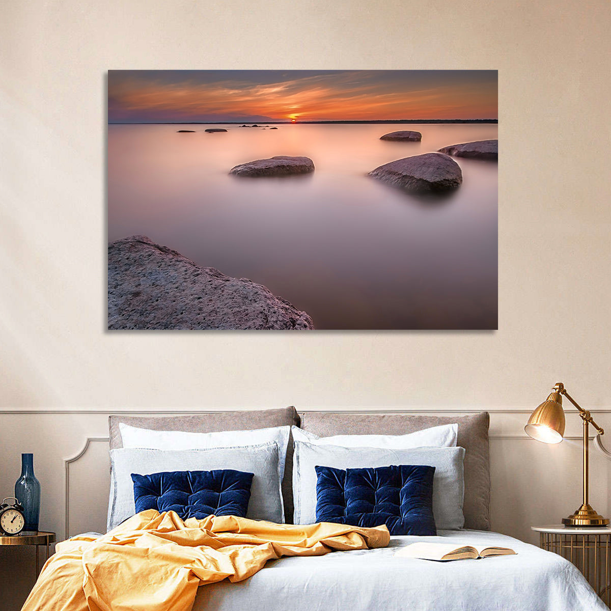 Lake Peipsi Sunset Wall Art