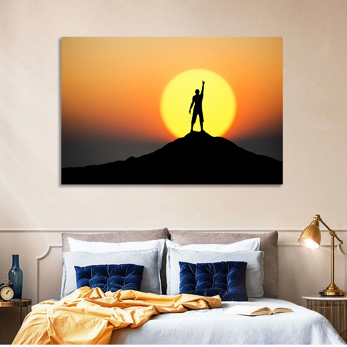 Champion Silhouette Wall Art