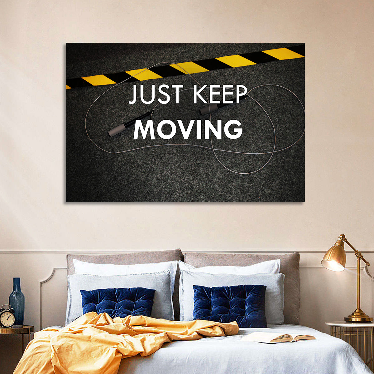 Just Keep Moving II Wall Art