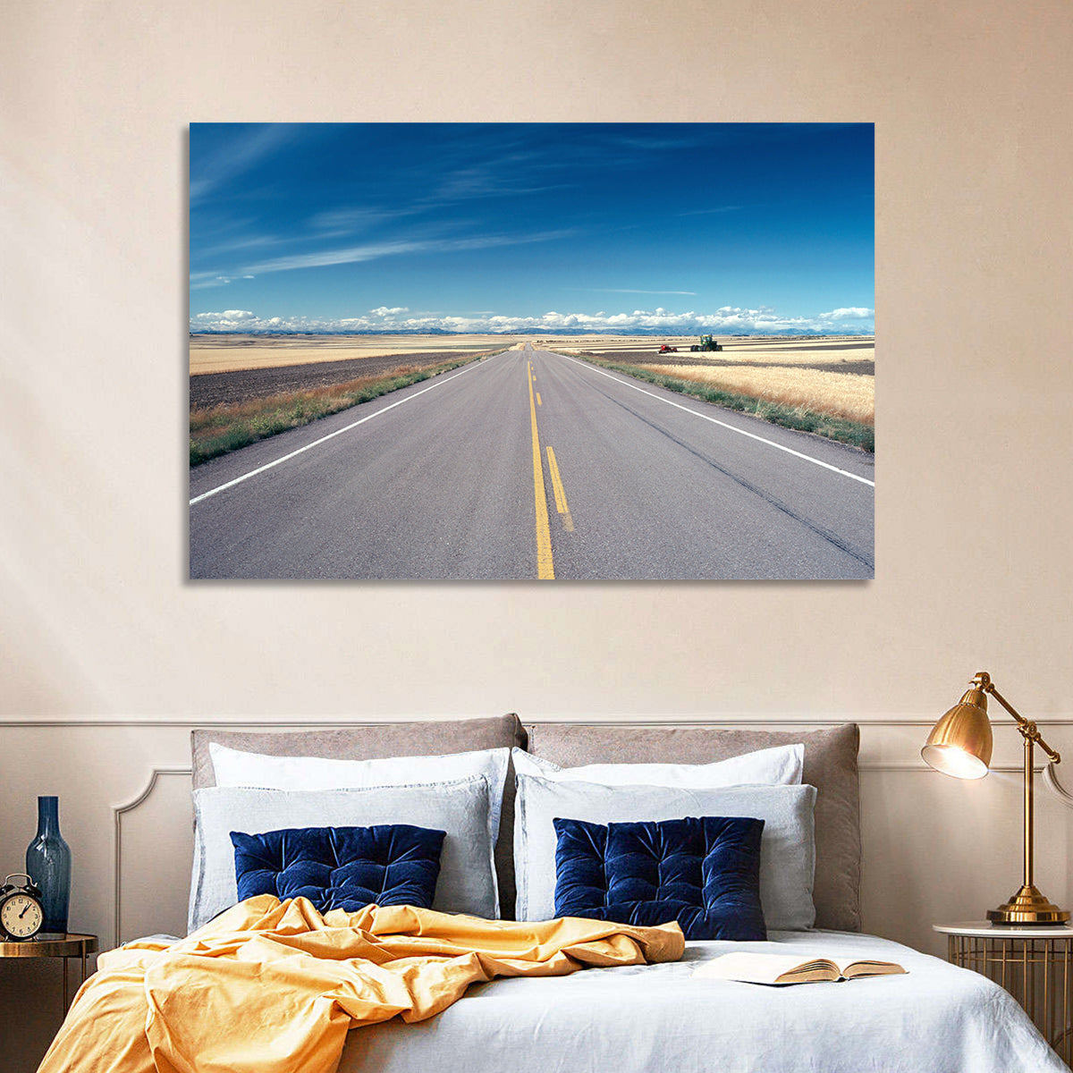 Infinite Road Montana Wall Art