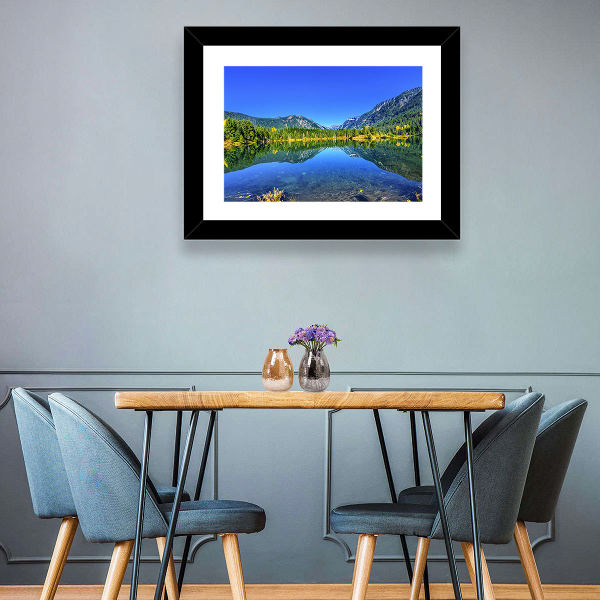 Mt Chikamin from Gold Lake Wall Art