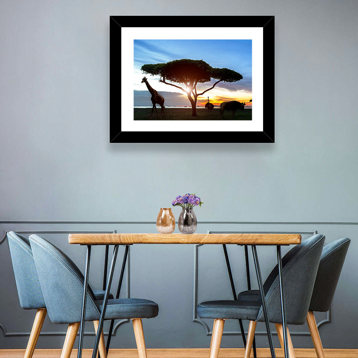 Safari Wildlife Wall Art