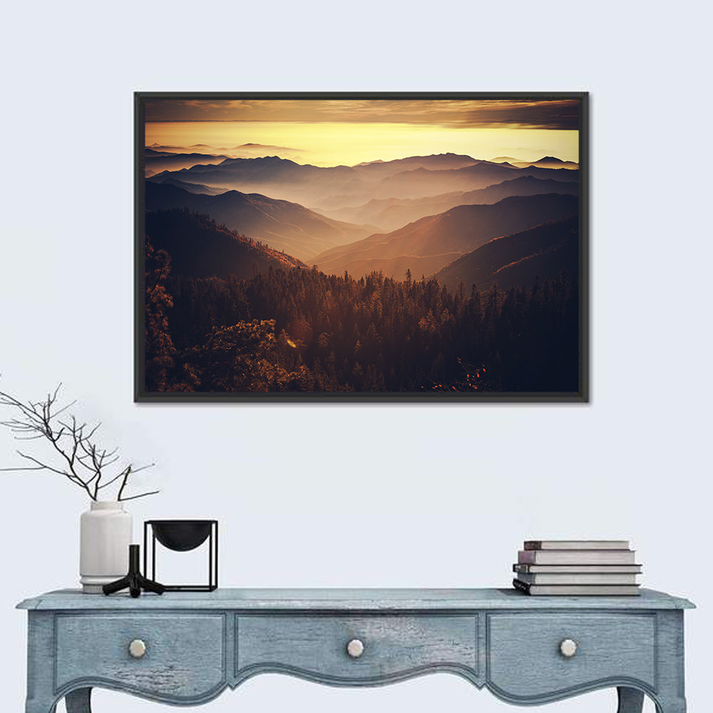 Sierra Nevada Mountains Wall Art