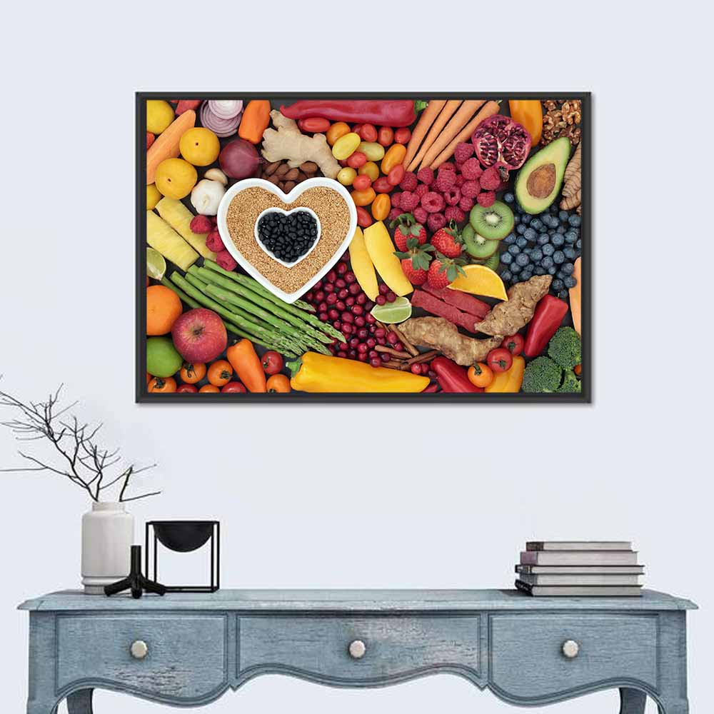 Healthy Super Food Wall Art