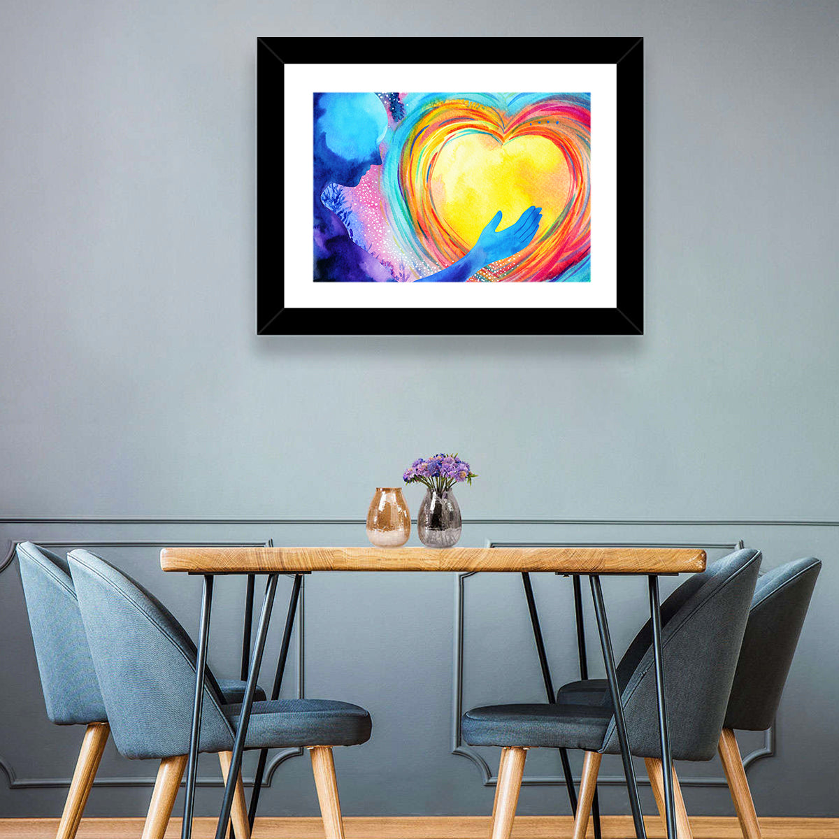 Love Spirit Abstract Wall Art