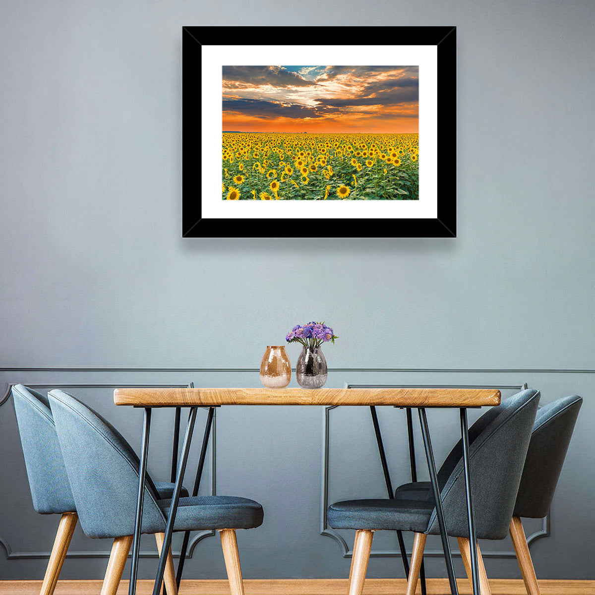 Sunflower Field Wall Art