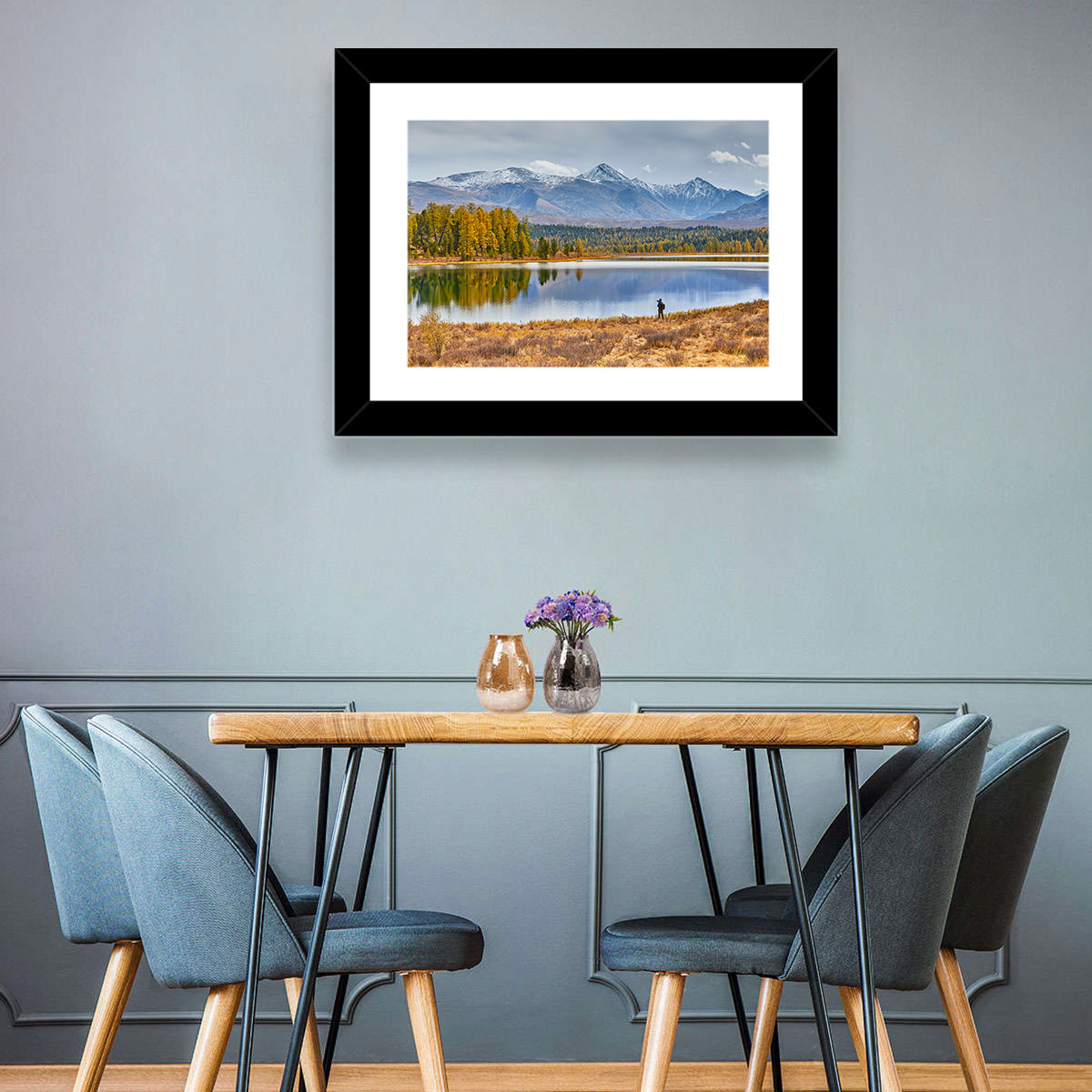 Scenic Mountain Lake Wall Art