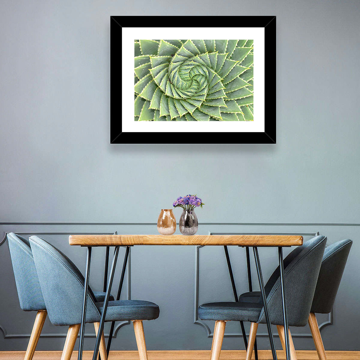 Spiral Aloe Wall Art