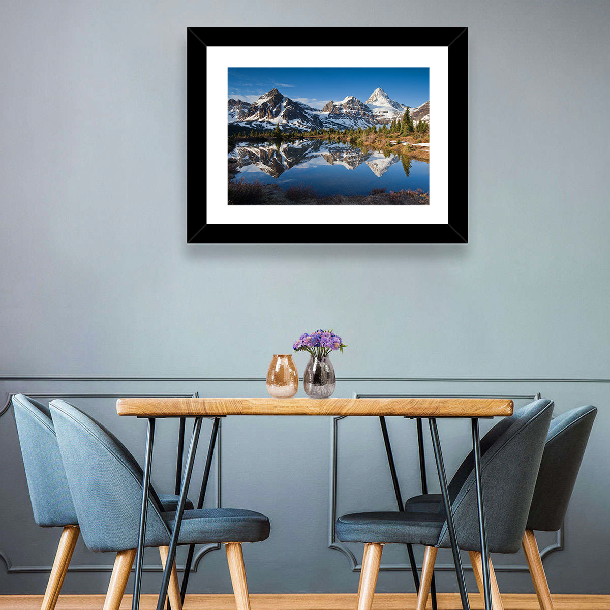 Mount Assiniboine Reflection Wall Art