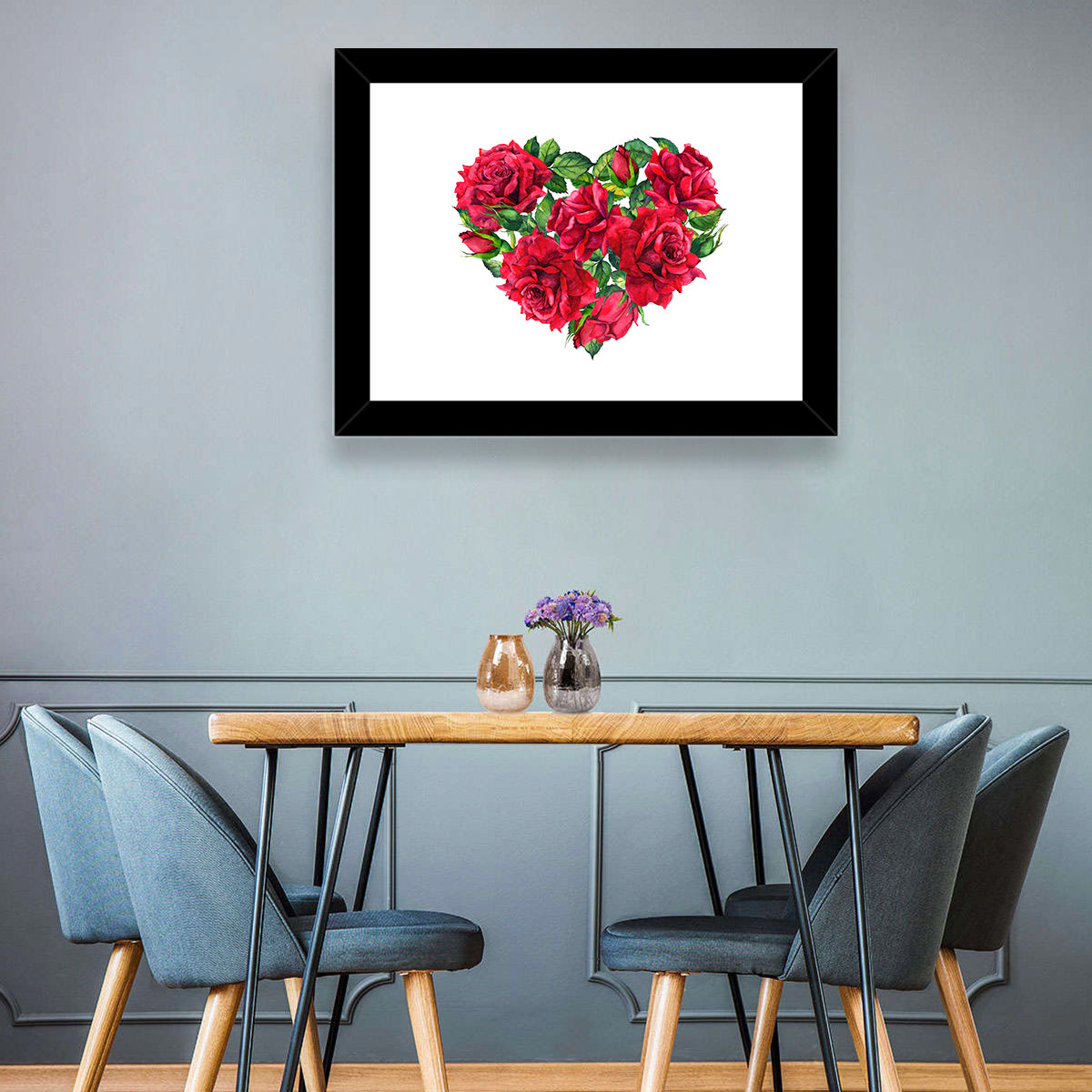 Floral Heart Wall Art