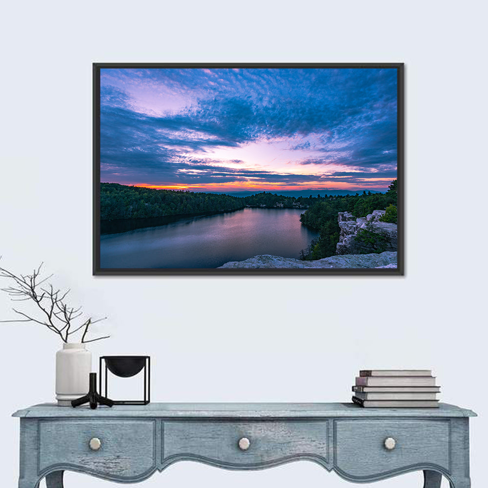 Lake Minnewaska Sunset Wall Art