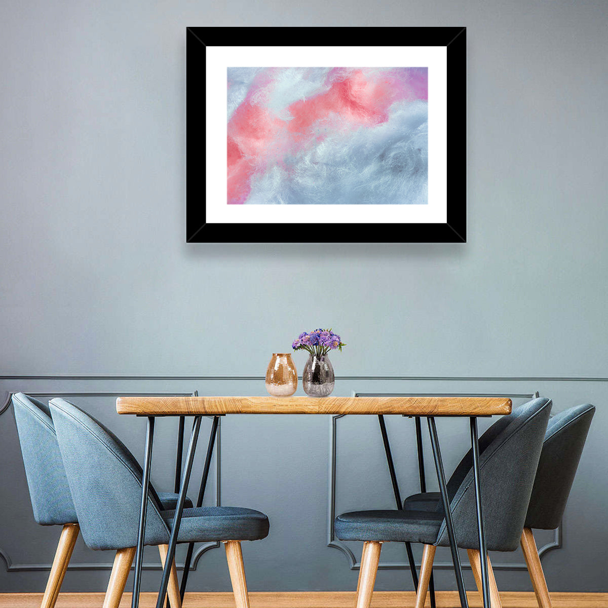 Cotton Candy Abstract Wall Art