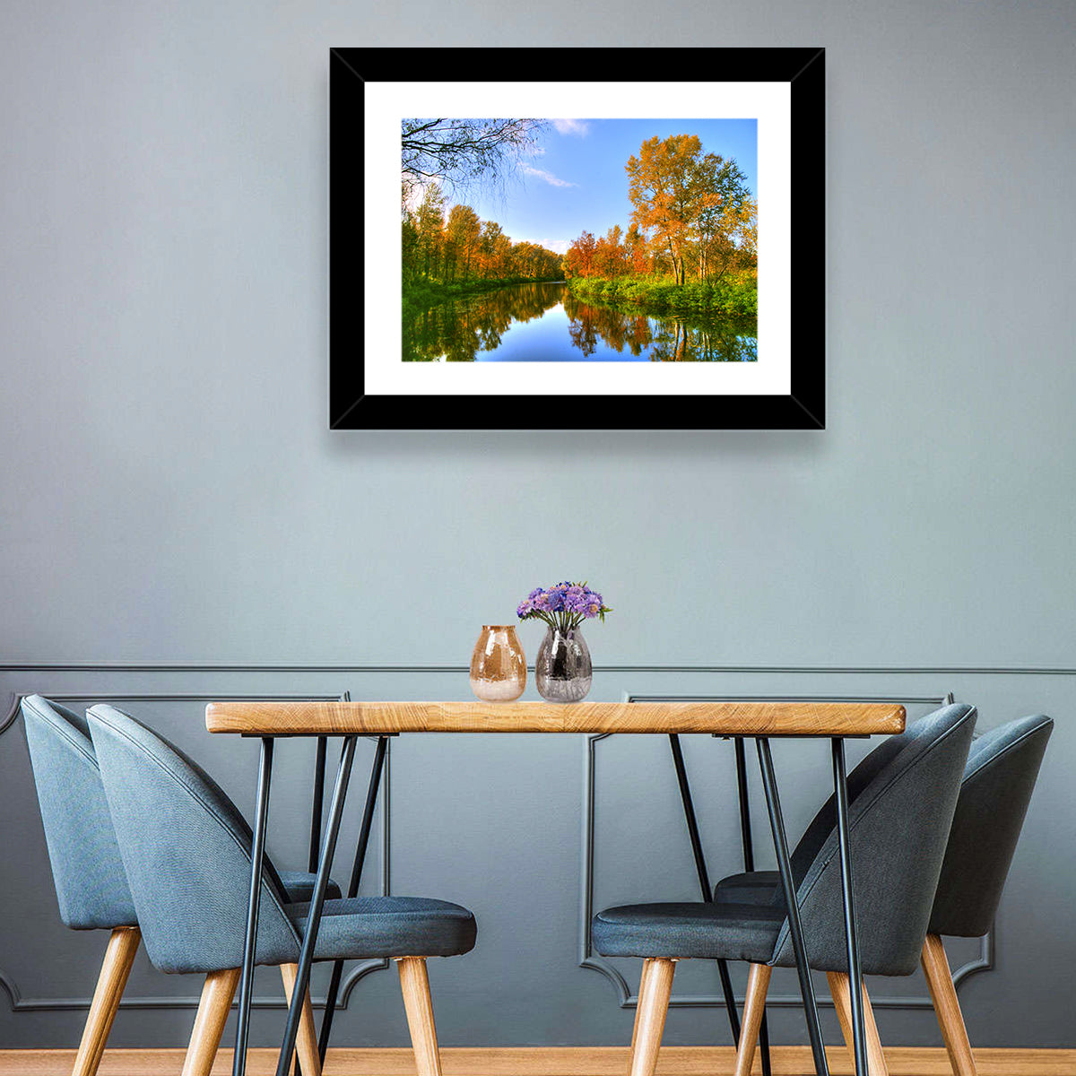 Autumn River Wall Art