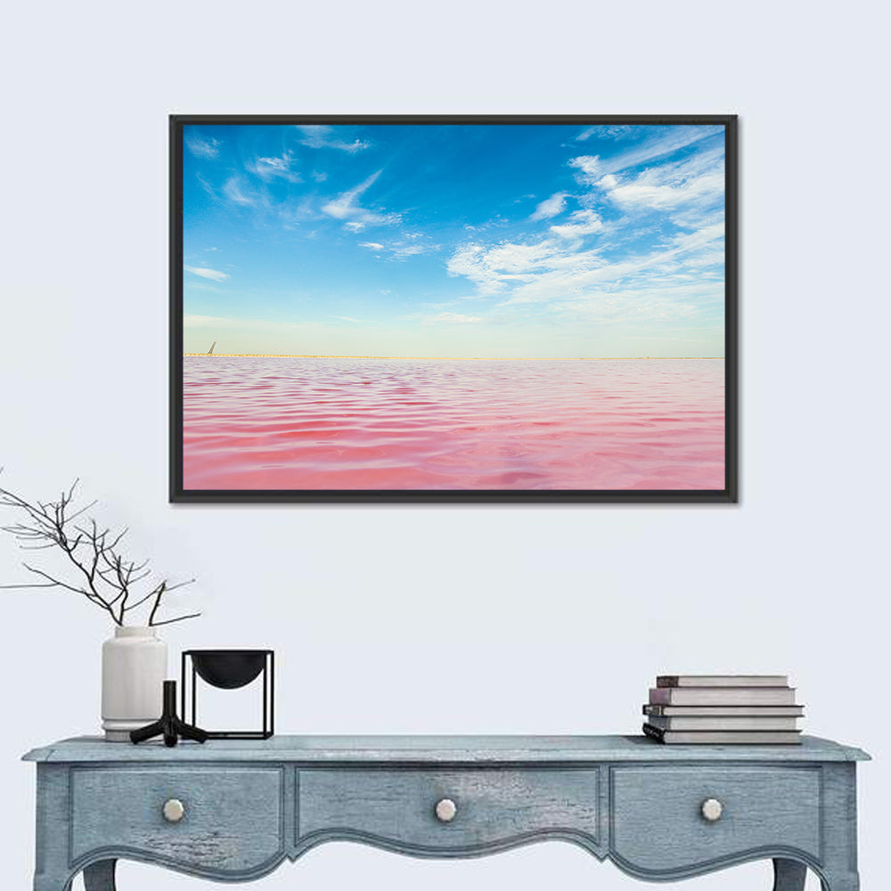 Pink Lake Wall Art