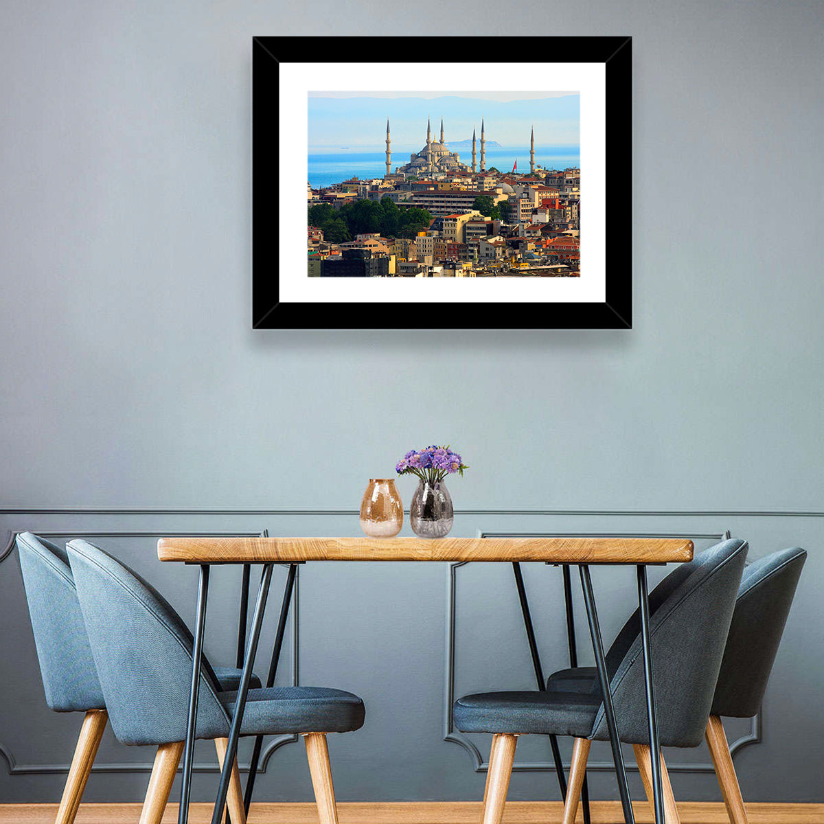 Istanbul Skyline Wall Art
