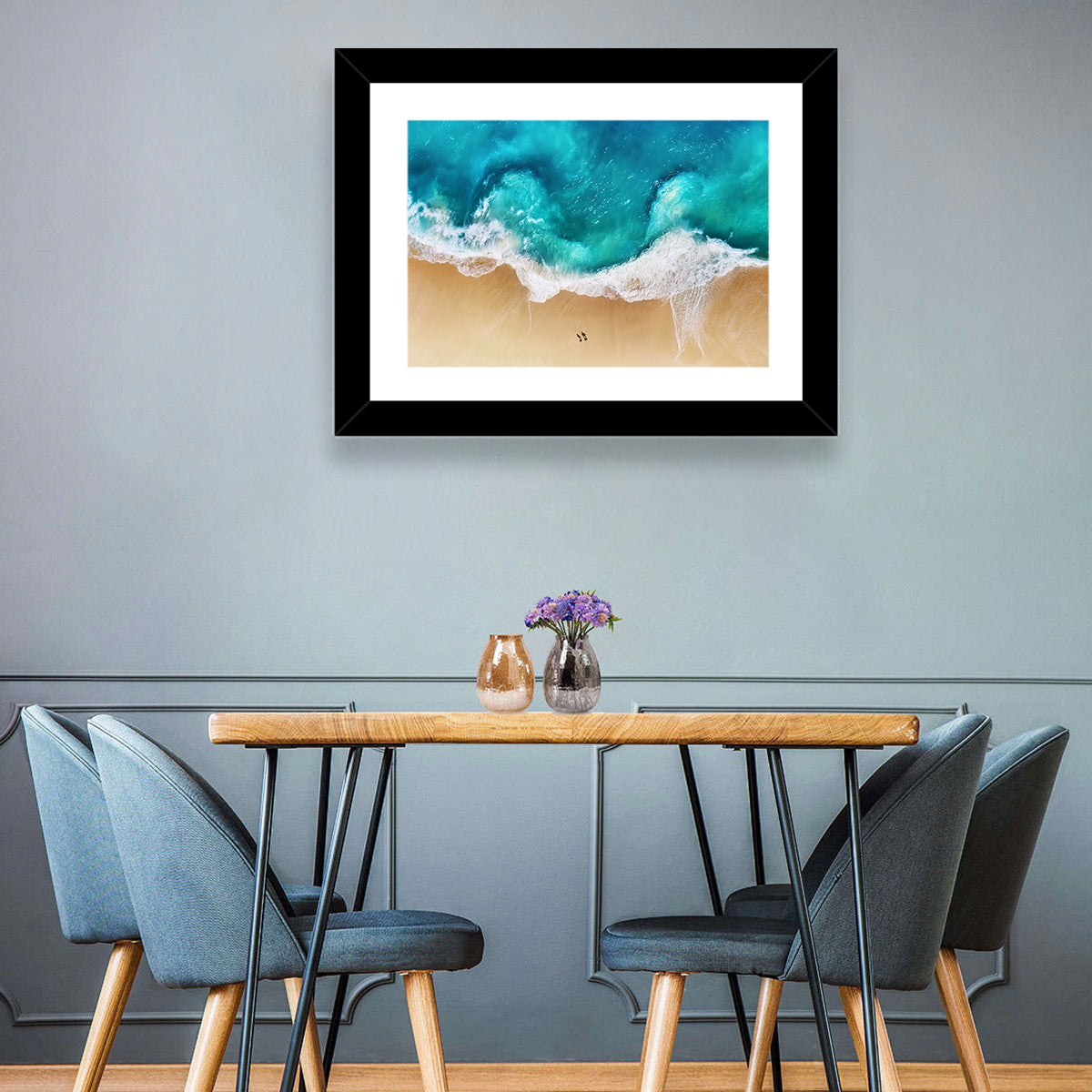 Turquoise Beach Coast Wall Art