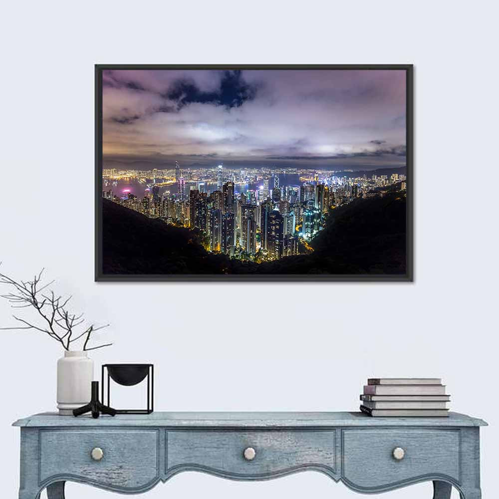 Hong Kong Cityscape Wall Art