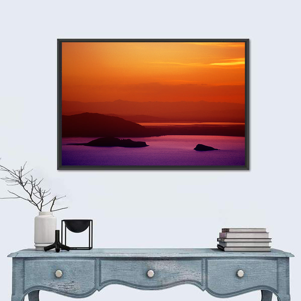 Lake Titicaca Sunset Wall Art