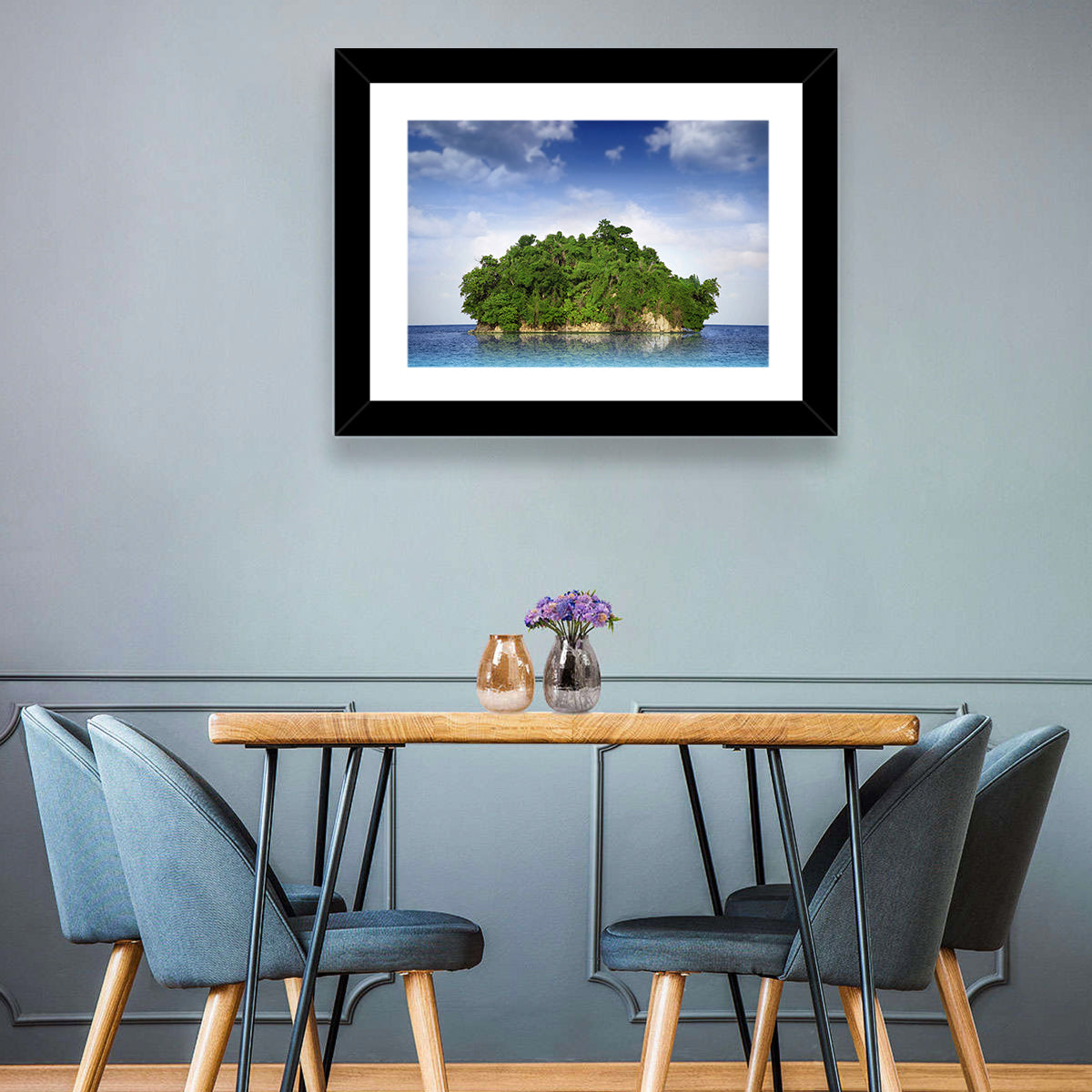 Small Tropical Island Wall Art