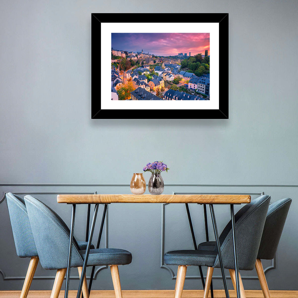 Luxembourg Cityscape Wall Art