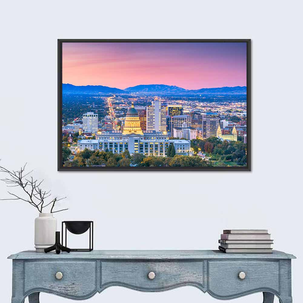 Salt Lake City Utah Wall Art