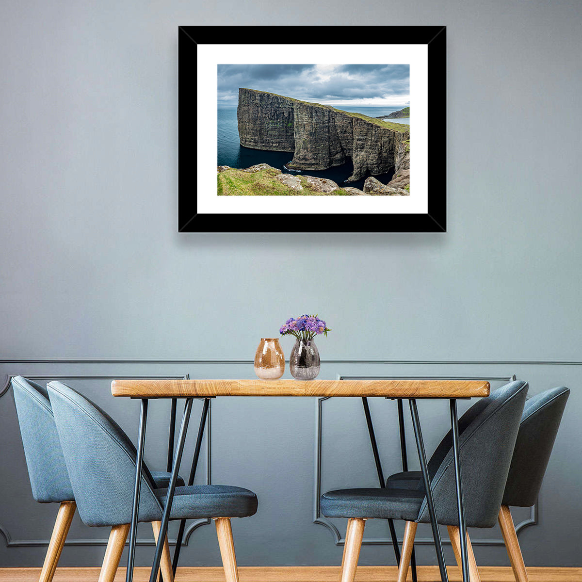 Faroe Islands Cliff Wall Art
