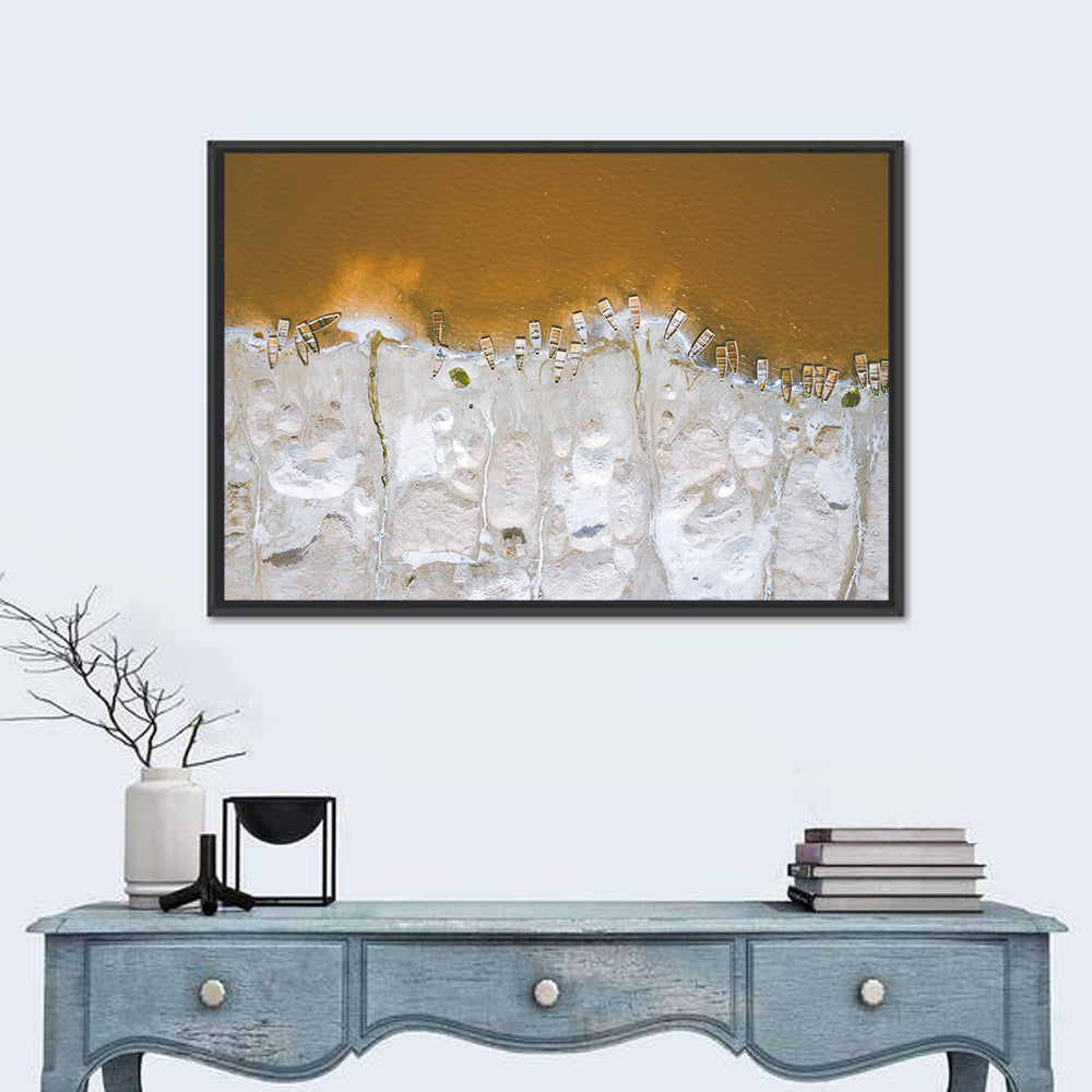 Lake Rose Senegal Wall Art