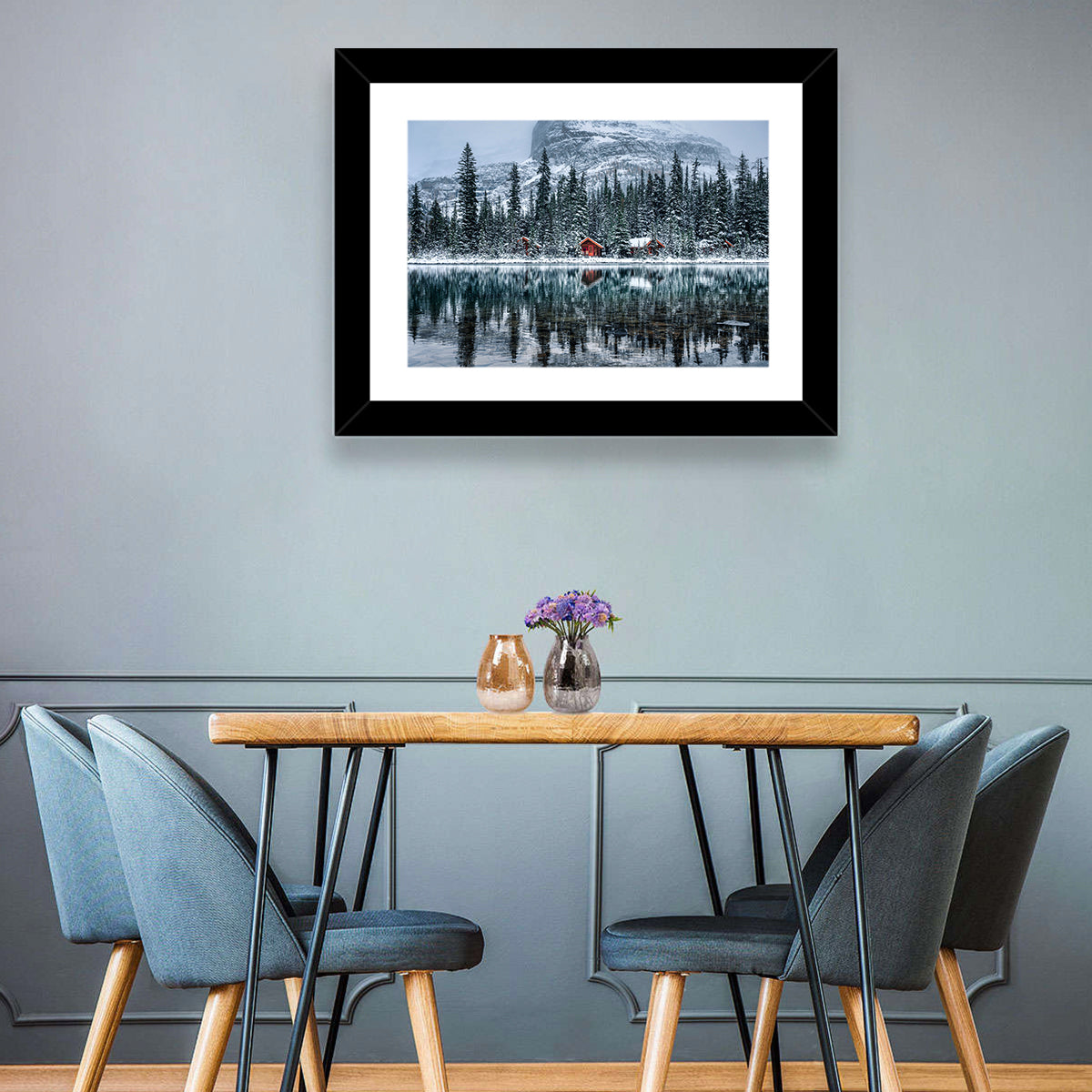 Lake O Hara Winter Wall Art