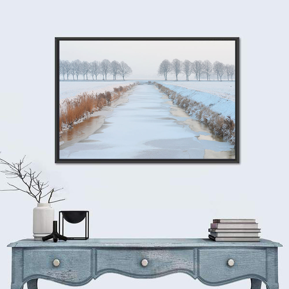 snowy Winterland Wall Art