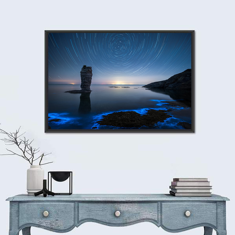 Fluorescent Sea Reef Wall Art