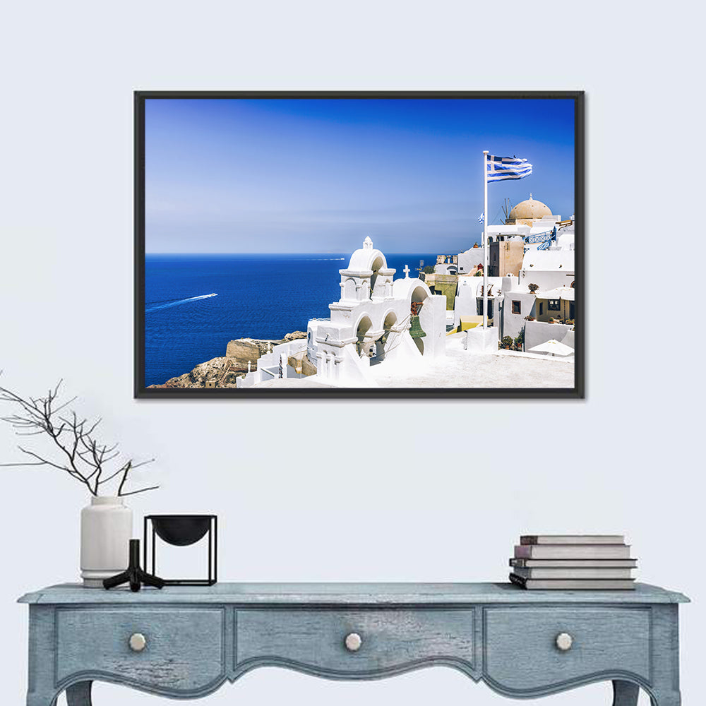 Oia Village & Santorini Island Wall Art