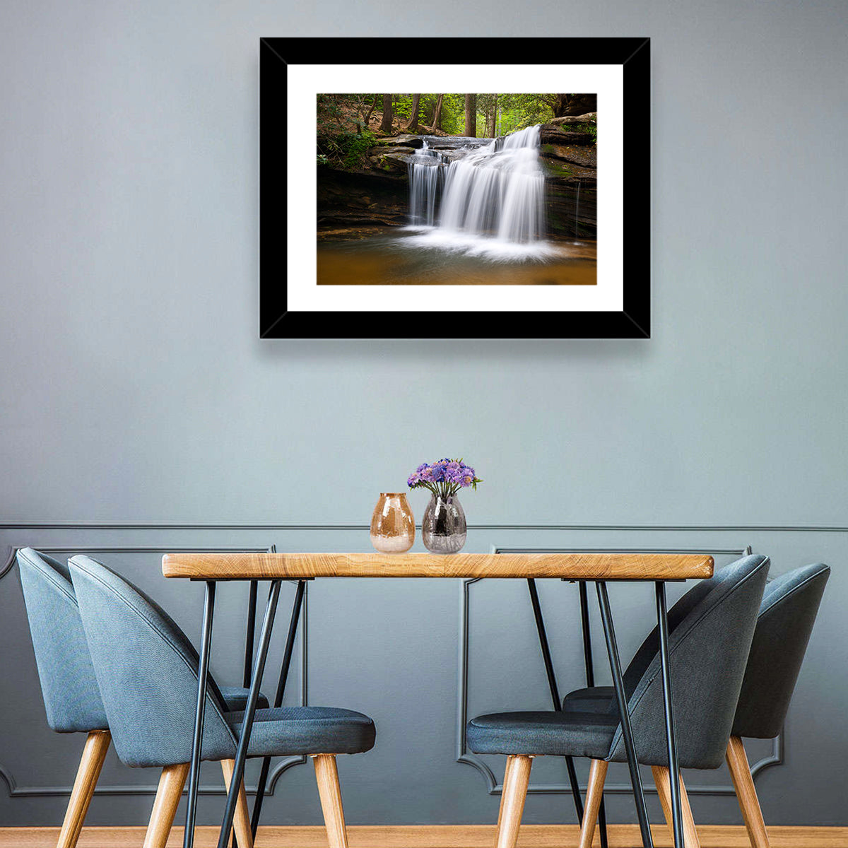 Table Rock State Park Waterfall Wall Art