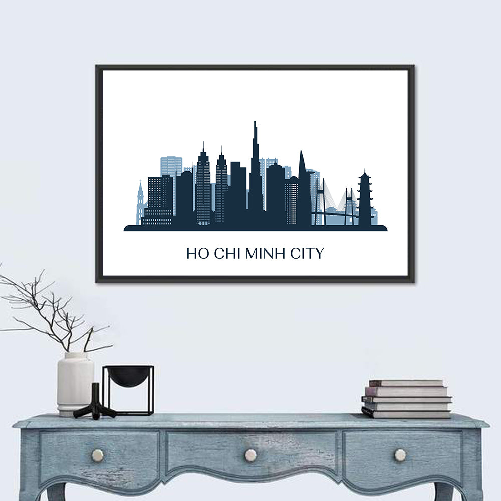 Ho Chi Minh City Skyline Wall Art