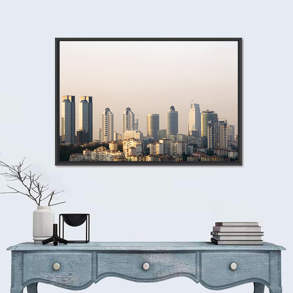 Istanbul Skyscrapers Wall Art