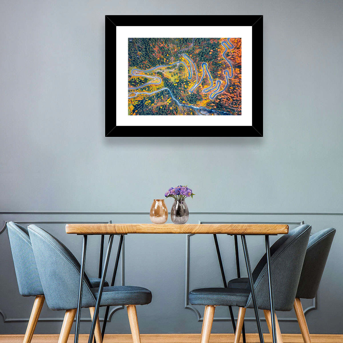 Maloya Pass Aerial Wall Art