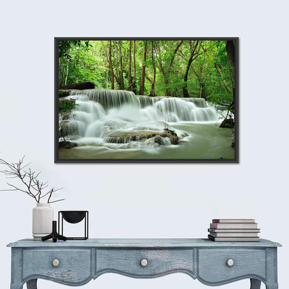 Forest Waterfall Wall Art