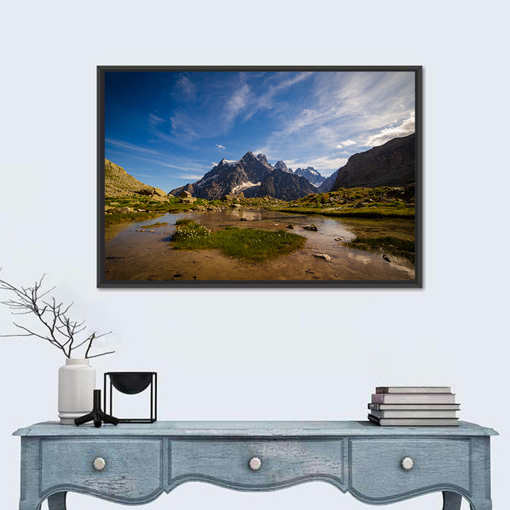 Way to Glacier Blanc Wall Art