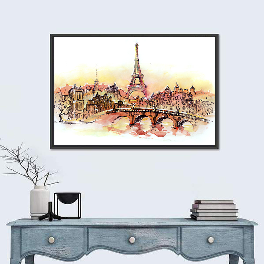 Eiffel Tower Paris Wall Art