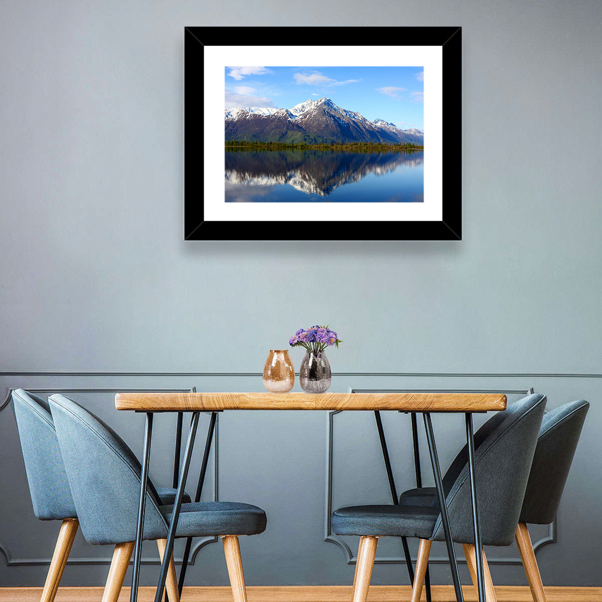 Pioneer Peak from Jim Lake Wall Art