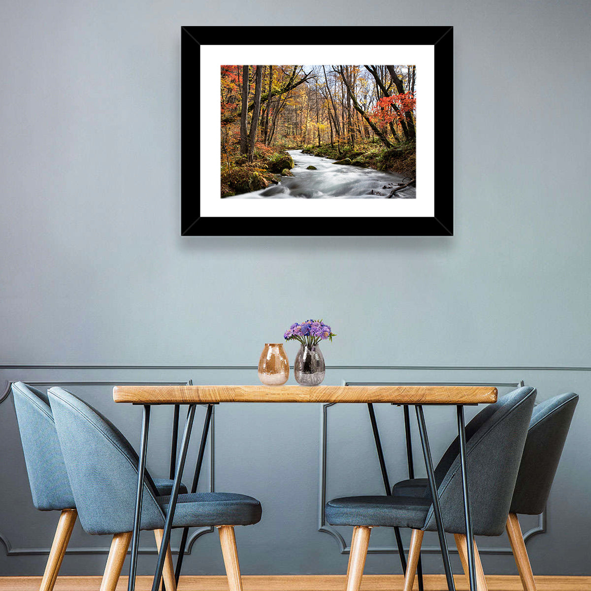 Flowing Forest Stream Wall Art