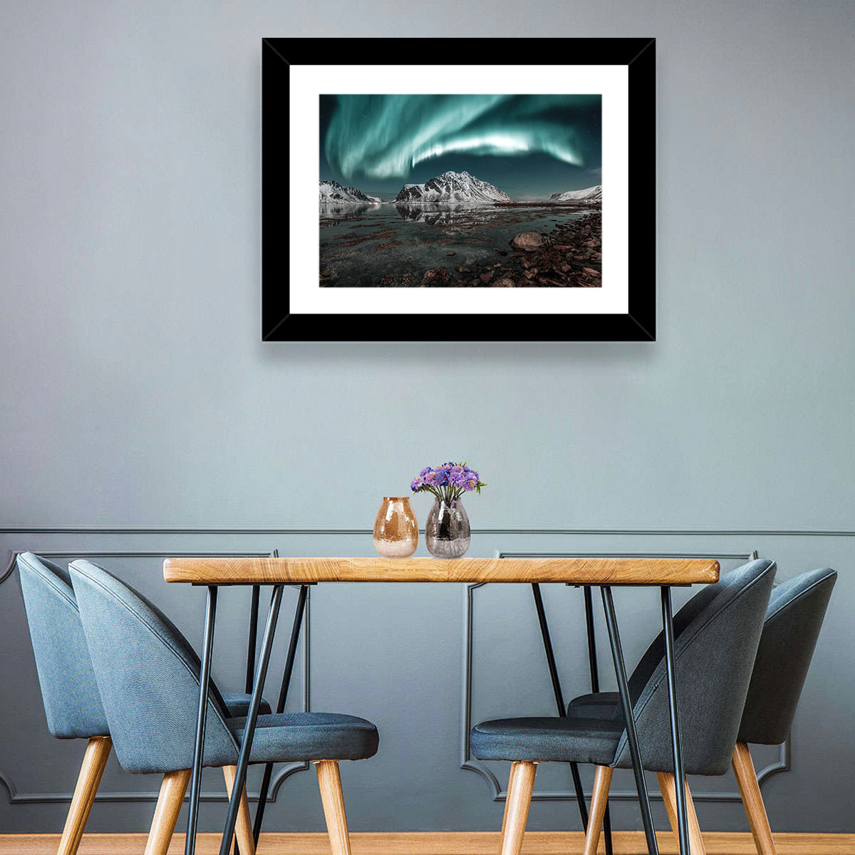 Lofoten Northern Lights Wall Art