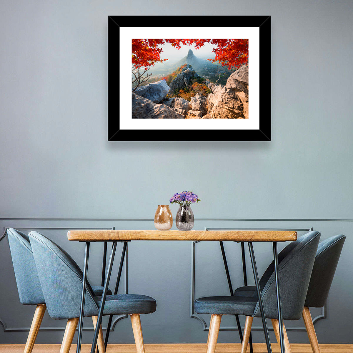 Khao No Nakhon Sawan Mountains Wall Art