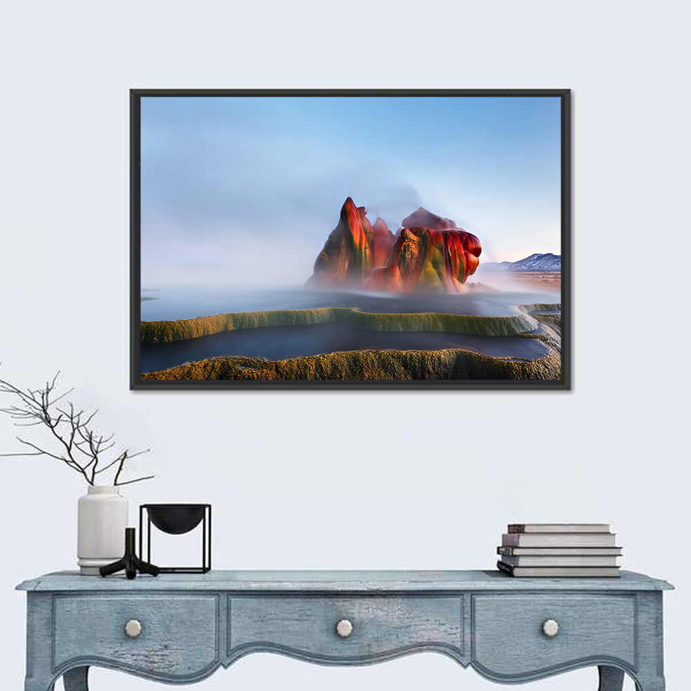 Fly Geyser Nevada Wall Art