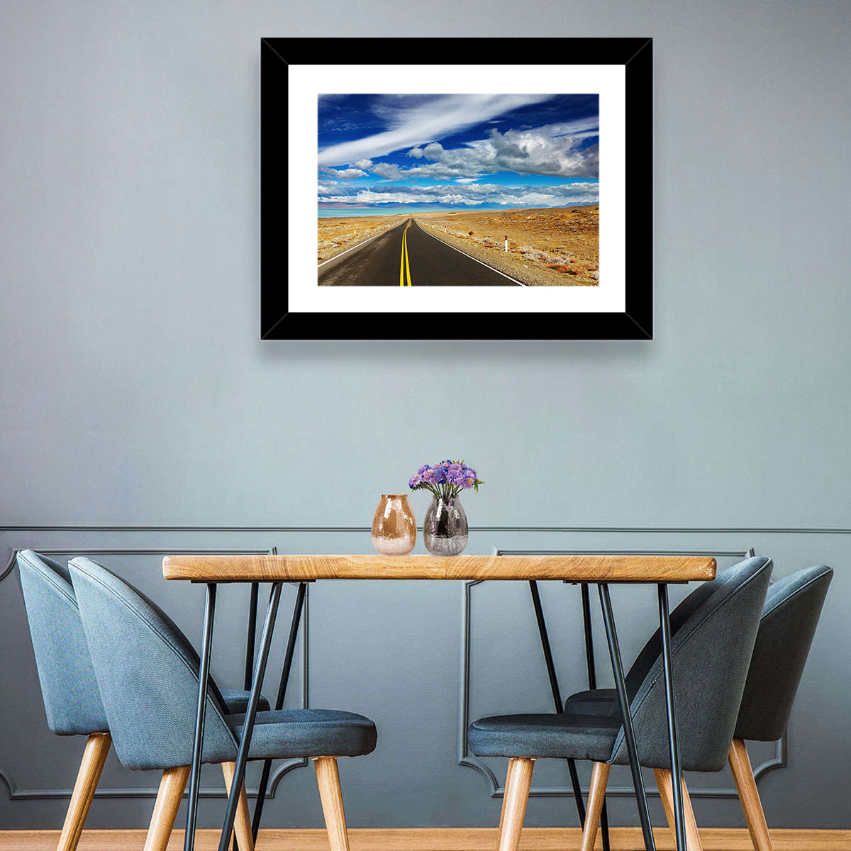 Road To Viedma Lake Wall Art