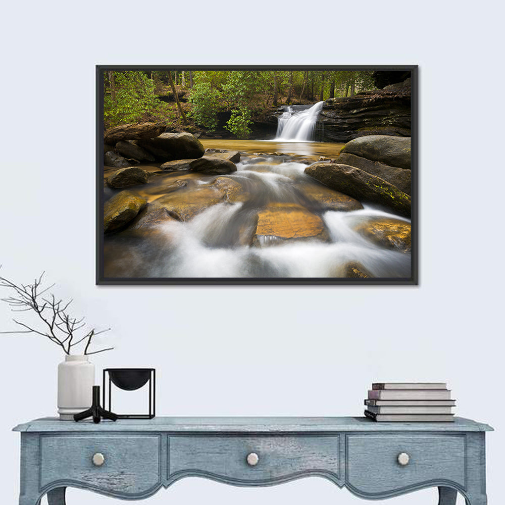 South Carolina Waterfall Wall Art