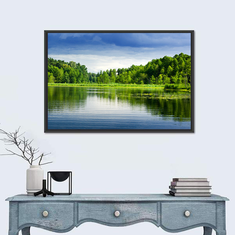 Mazury Forest Lake Wall Art