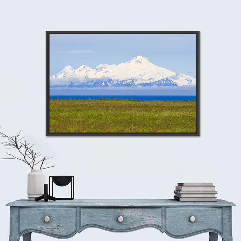 Mount Iliamna Volcano Wall Art