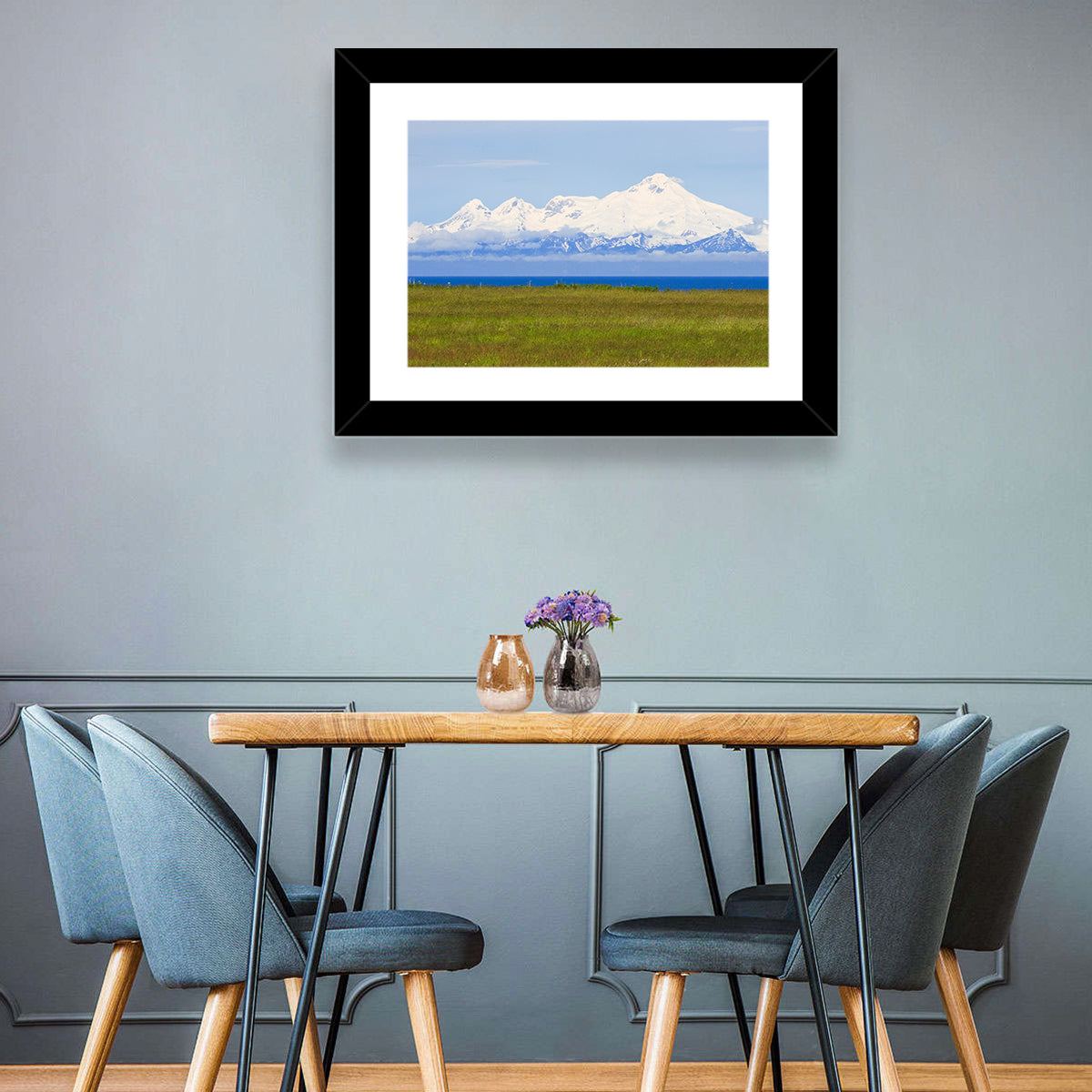Mount Iliamna Volcano Wall Art