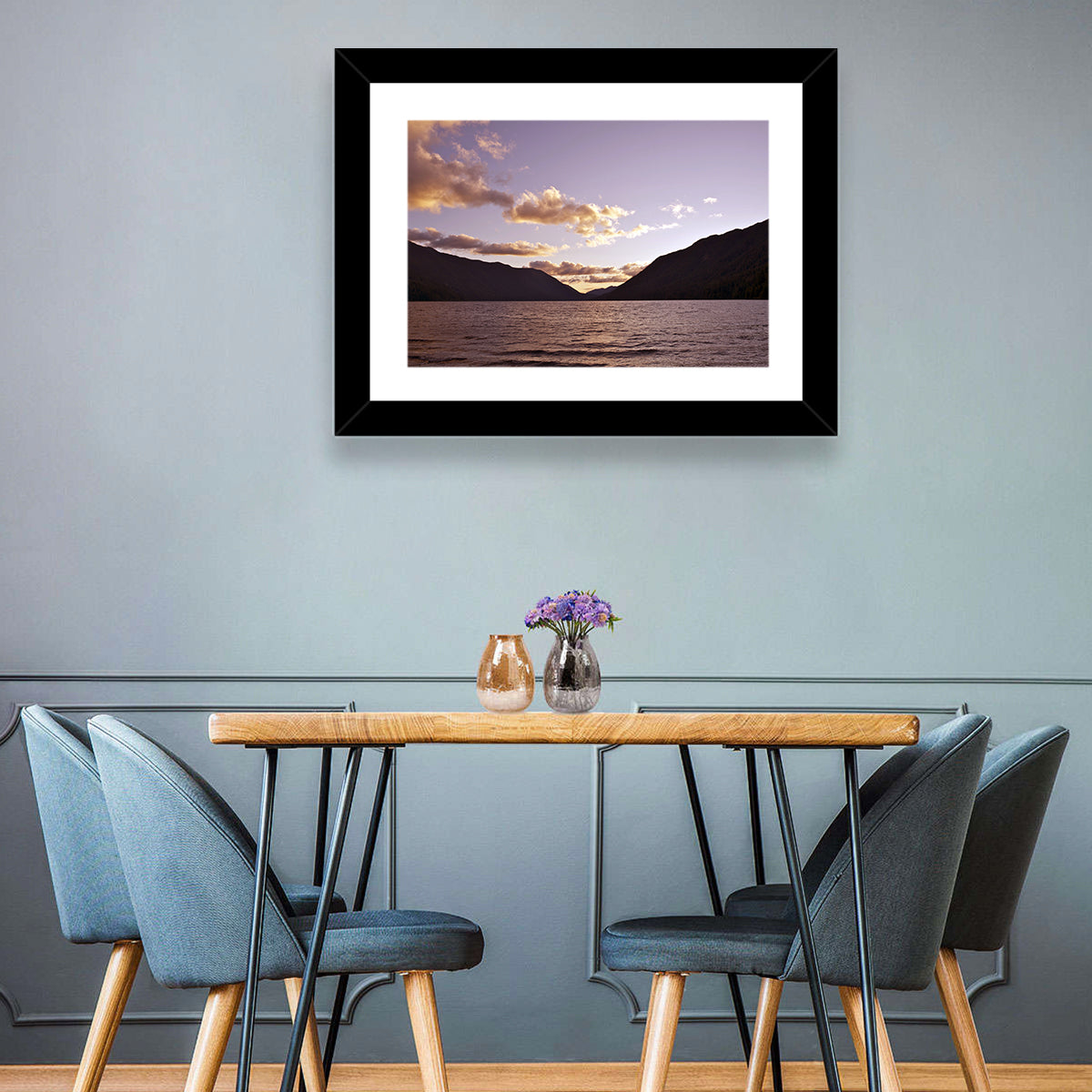 Lake Crescent Sunset Wall Art